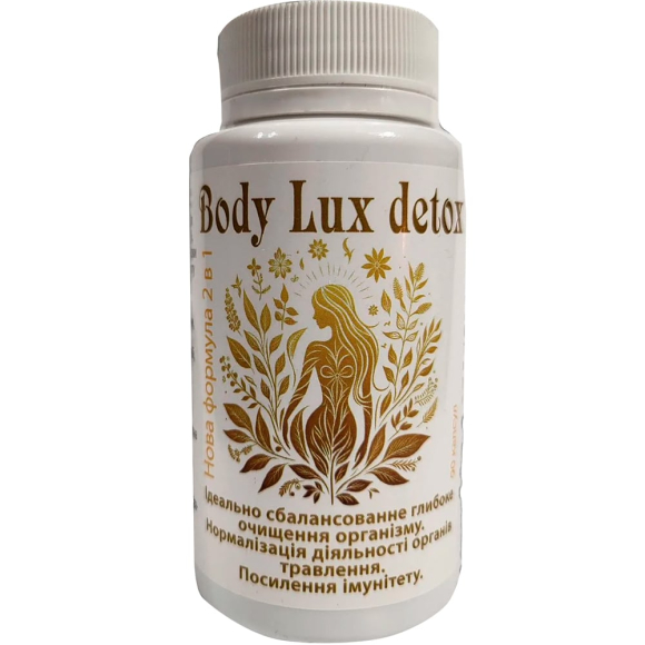 Body Lux Detox 2 w 1 Nova Formula 90 kapsułek Body Lux Detox 2 w 1 Nova Formula 90 kapsułek