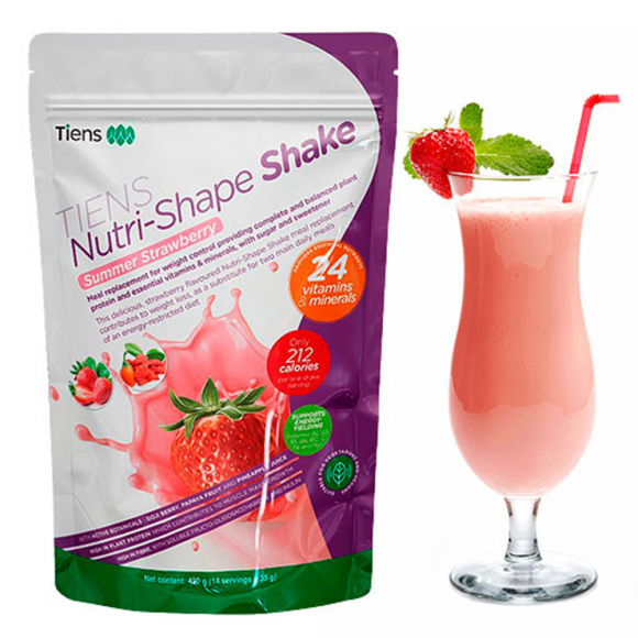 Tiens nutri-shape shake (Шейк со вкусом клубники) Tiens nutri-shape shake (Шейк со вкусом клубники)